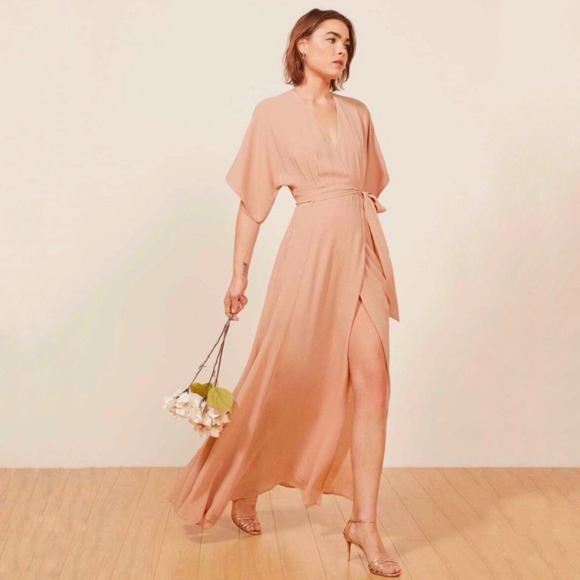 Reformation Dresses & Skirts - Reformation | Winslow Wrap Maxi Dress Size XL